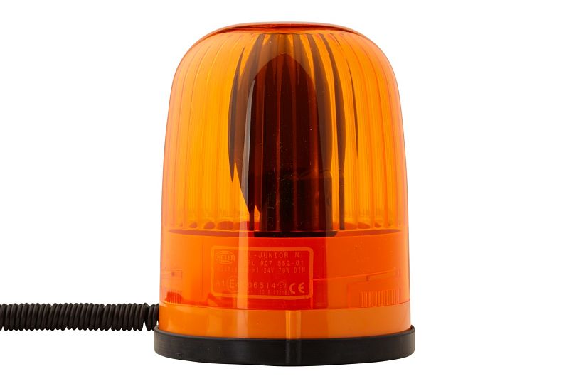 HELLA Halogen Rundumkennleuchte KL 7000 - 12V Blau Für Einsatzfahrzeuge