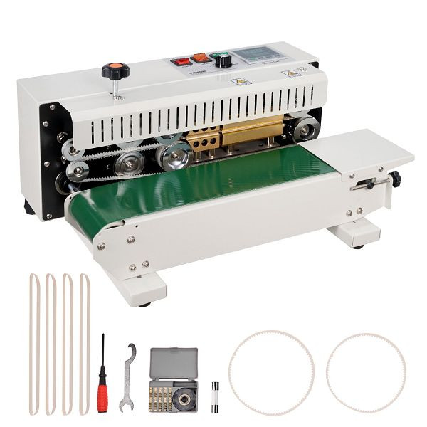 VEVOR 600W Kontinuierlich Versiegelungsmaschine Siegelmaschine Horizontal 6–12mm, WSLXFKJTBPQBL6VXIV2