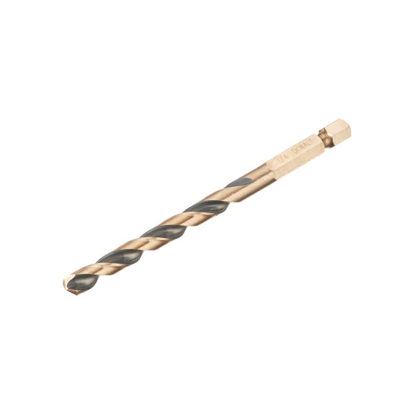 DeWalt Black&Gold HSS-G Metallbohrer, 7mm, Länge 73x111mm, Sechskantschaft, schlagfest, DT20610-QZ