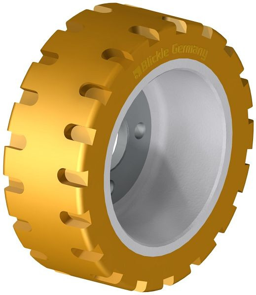 Blickle RTH 230x85/50-4-GL Rad aus Blickle Extrathane®, Hellbraun, 462861