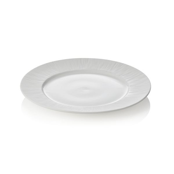 WAS Teller Set MAYA SHIRO, flach, Ø 22 cm, weiß, Porzellan, VE: 4 Stück, 4850022