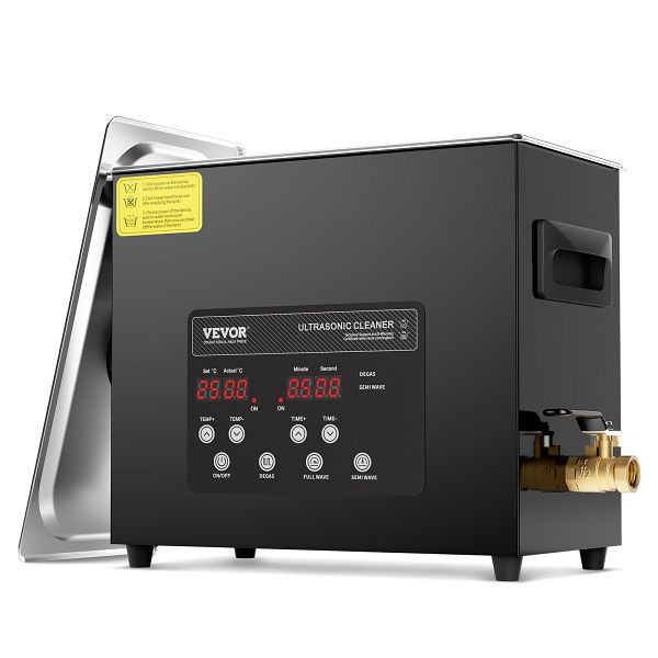 VEVOR Ultraschallreiniger 6L Reinigungsmaschine mit Timer Heizung & Korb, 180W, SGLTQCSBQXJ6ZGS0AV2