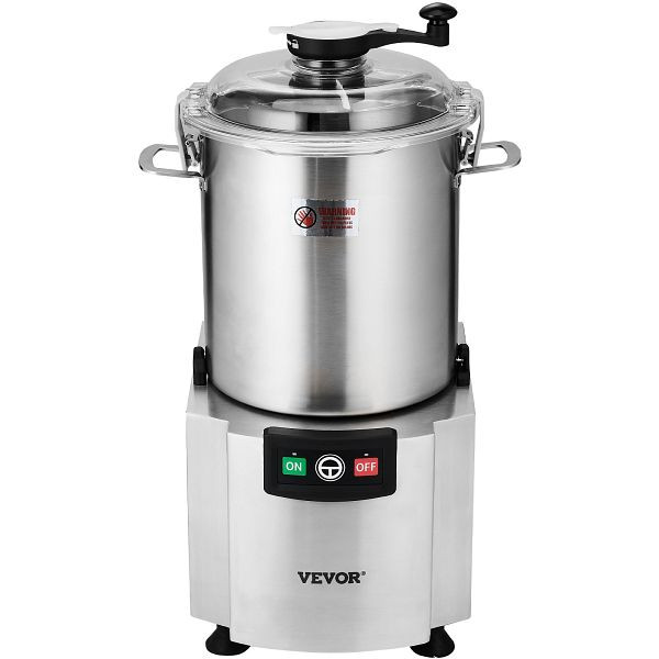 VEVOR Küchenmaschine Gemüseschneider Gemüsezerkleiner, 18L Edelstahl Multi, AJSQSJ18L150H4734V2