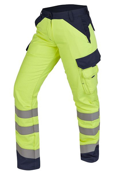 ROFA Bundhose Damen 4552781, Größe D46, Farbe 354-leuchtgelb-marine, 4552781-354-D46
