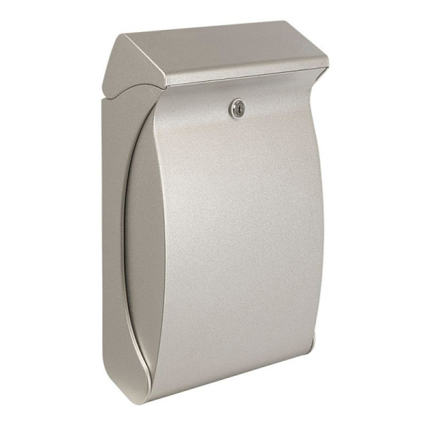 STEIN HGS Briefkasten Swing, silber, silber, Kunststoff, 83690.0002