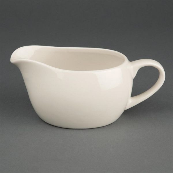 Olympia Ivory Sauciere 34cl, VE: 6 Stück, Porzellan, U852