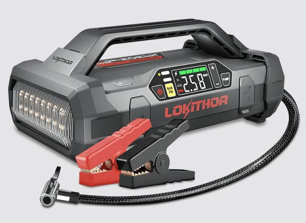 Lokithor Batteriestarthilfe-Gerät Modell JA302 3S Lipo, 76 Wh, JA302