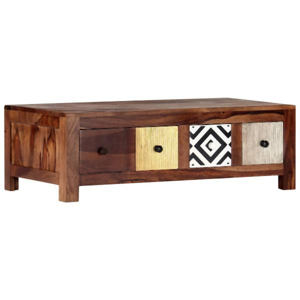 vidaXL Couchtisch 90x50x30 cm Massivholz Palisander, 247731