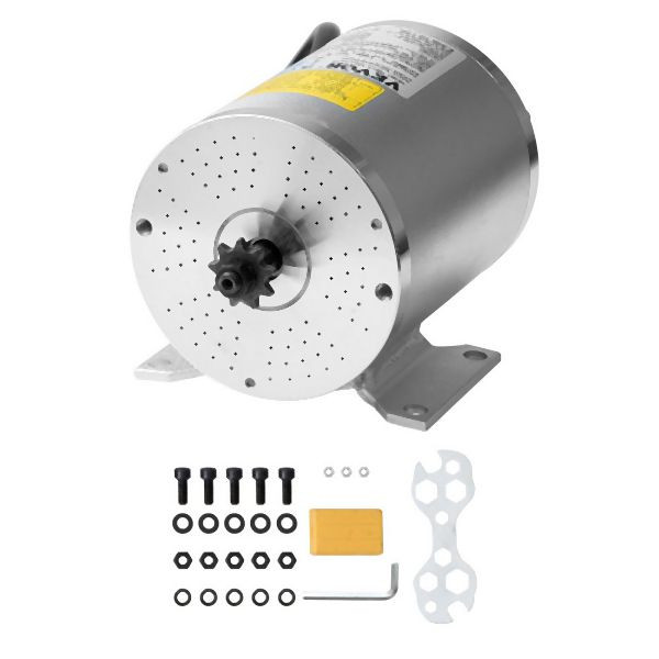 VEVOR 1800W Bürstenloser Gleichstrommotor 48V 4500U/min Motor E-Bike Dirt Bike, ZLWSDJTJ1800MU0S6V9