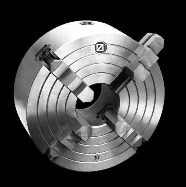 MACK 4-Backen-Wescott-Drehfutter 315 mm, Stahl, zylindrisch, einteilige Backen, ZE-WS68-315