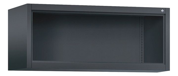 C+P Aufsatzregal Acurado, H500xB1200xT500mm, Farbe: Schwarzgrau, 9384-000 S10010