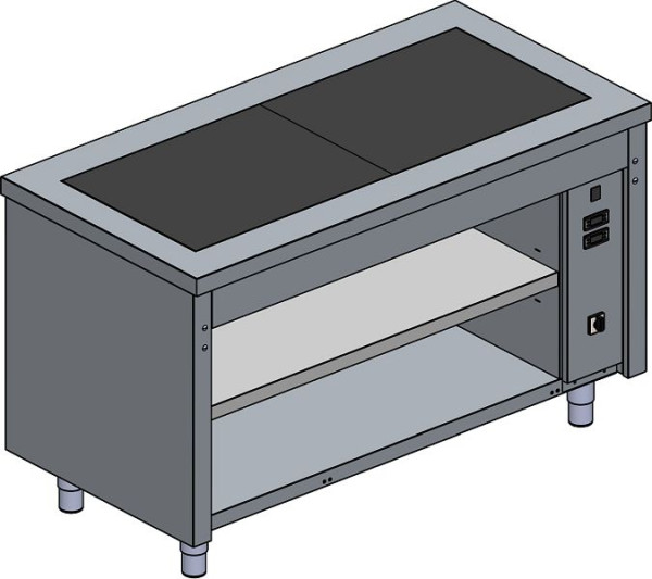 KBS Glaskeramik-Warmhalteplatte Modul 2 GN 1/1, 330110
