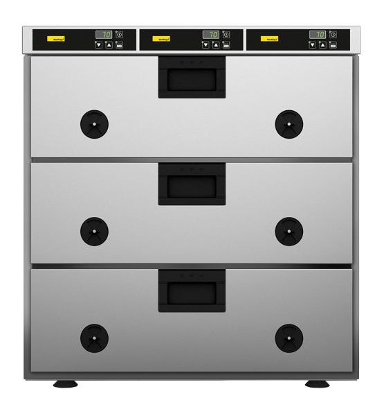 NordCap Warmhalteschubladen HSW 313 E, Tischgerät, für GN 1/1-150, Quereinschub, 437030313