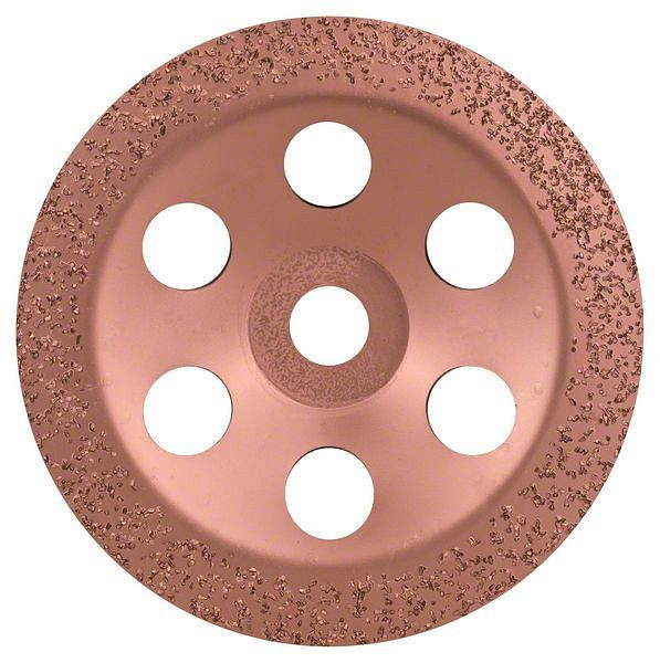 Bosch Hartmetalltopfscheibe, 180 x 22,23 mm, mittel, flach, 2608600363