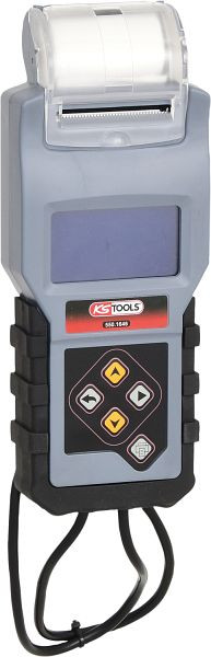 KS Tools 12V Digital-Batterie- und Ladesystemtester mit integriertem Drucker, 550.1646