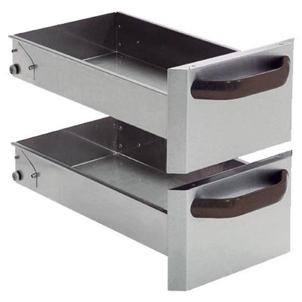 KBS Schubladen-Kit, 2 Stück GN 2/1, 70cm breit, für Unterschränke der Serie Ready 700, 10309007