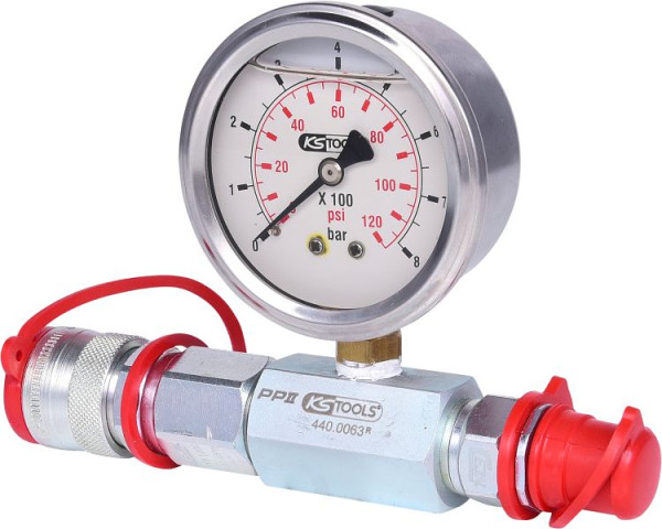 KS Tools Manometer, 150 mm, Gesamtlänge: 150mm, 440.0063, 4042146635544
