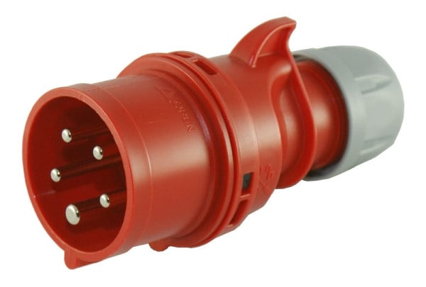 GIFAS Kunststoff CEE-Stecker, Polzahl: 5, IEC-Stromstärke: 32 A, 240572