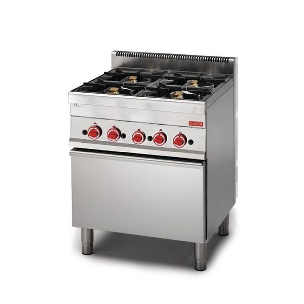 Gastro M Gasherd mit Ofen 65/70CFG, Propangas, 650-Serie, GN047