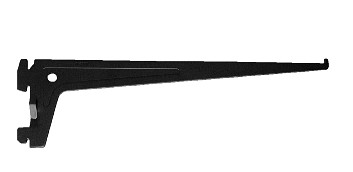 Element System TRÄGER, EL32, 1 Stück, LOSE, 250 mm, SCHWARZMATT, VE: 20 Stück, 10103-00017