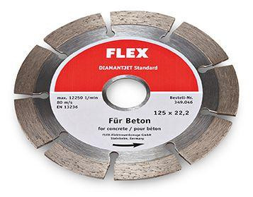 FLEX Diamantjet - Diamanttrennscheibe Standard Beton D-TSC S 125x22,2, 349046