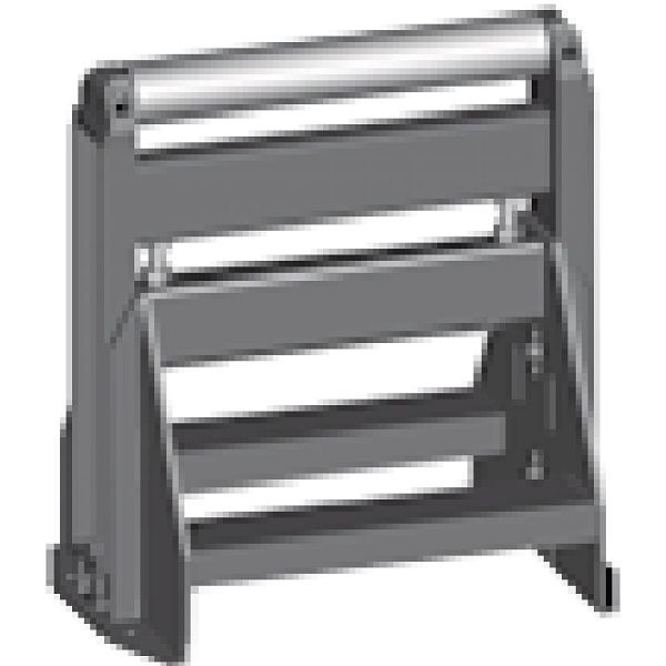 Metallkraft Rollenbock 520 mm, höhenverstellbar, Stützlast max. 700 kg, 3649330