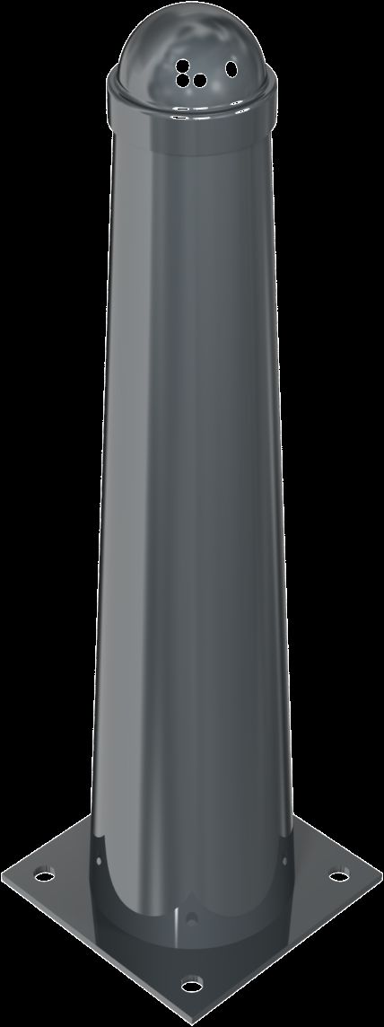 Schake Stilpoller Stahlrohr 168 96 Mm Ortsfest F r D bel 
