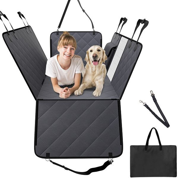 VEVOR Hundedecke Auto Autoschondecke Hund Rückbank Rücksitz Schutzdecke 137x61cm, QBDXJC5424IN9S96GV0