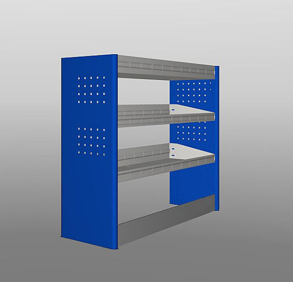 Plastipol-Scheu Profi-Line Fahrzeugeinrichtungslösung Modul 890 x 1100 x 310 mm, PL 701