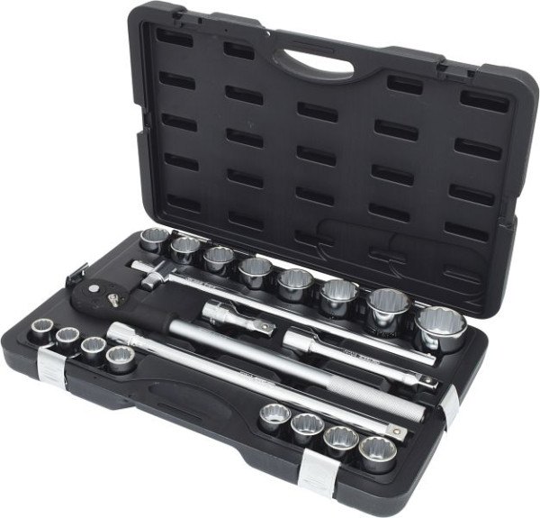 KS Tools 3/4" Steckschlüssel-Satz, 21-teilig 12-kant, 911.0751