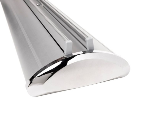 Showdown Displays Roll-Banner Double 100x200cm, silber, RBD100