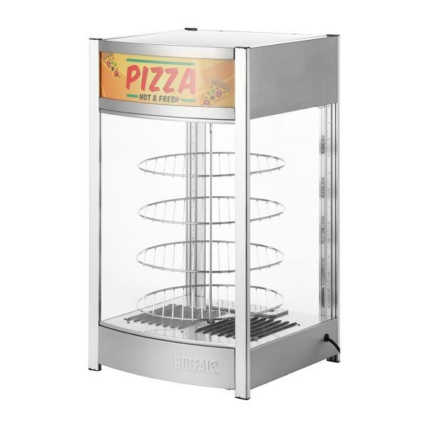 Buffalo 4 Etagen Beheizte Pizza Präsentationsvitrine, JB188, 5050984815140