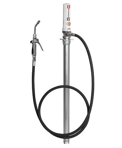 DENIOS Druckluft-Öl-Pumpe DP1 F, für Fässer, Fördermenge ca. 16 Liter/Minute, 128306