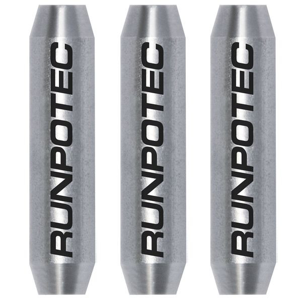 Runpotec Verbindungshülsen-Set Edelstahl, VE: 3 Stück, Durchmesser 4,5 mm für Glasfaserstab, 20323