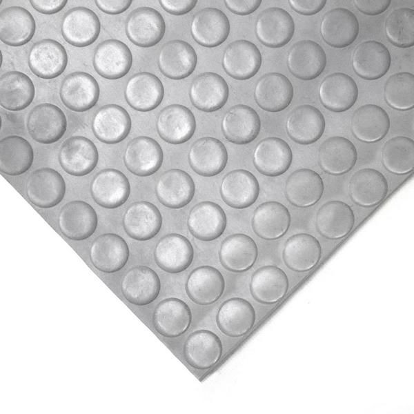 COBA Bodenbelag/Tischbelag COBAdot Nitril Grau 1.2m x 10m x 4.5mm, CDN060002