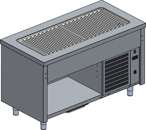 KBS Kontaktkühlplatte mit stiller Kühlung Modul 2 GN 1/1, 330141
