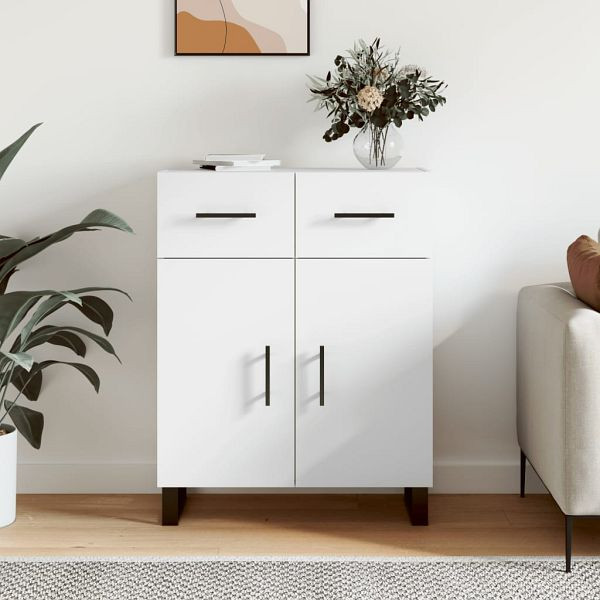 vidaXL Sideboard Weiß 69,5x34x90 cm Holzwerkstoff, 828004