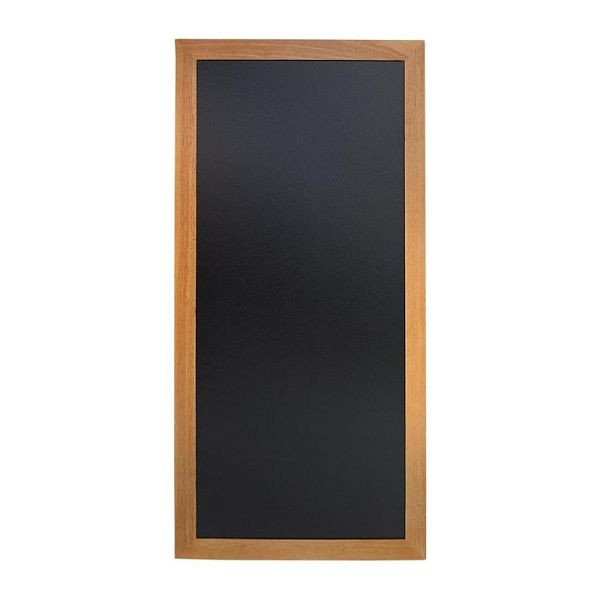 Securit lange Wandtafel Teak Effekt 120 x 56cm, beständige Konstruktion aus Buchenholz, Y860