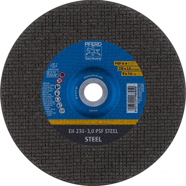Pferd Trennscheibe EH 230-3,0 PSF STEEL, VE: 25 Stück, 61724222