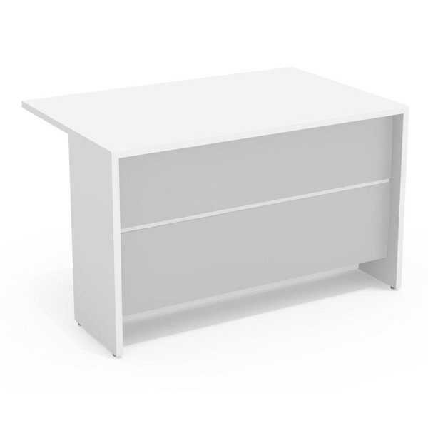 Deskin Thekenelement ELINUS, Dekor lichtgrau, B 1200 x T 780 x H 735 mm, 257954