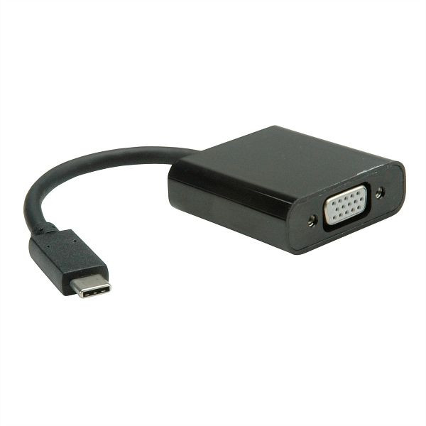 VALUE Display Adapter USB Typ C - VGA, Audio, 12.99.3203