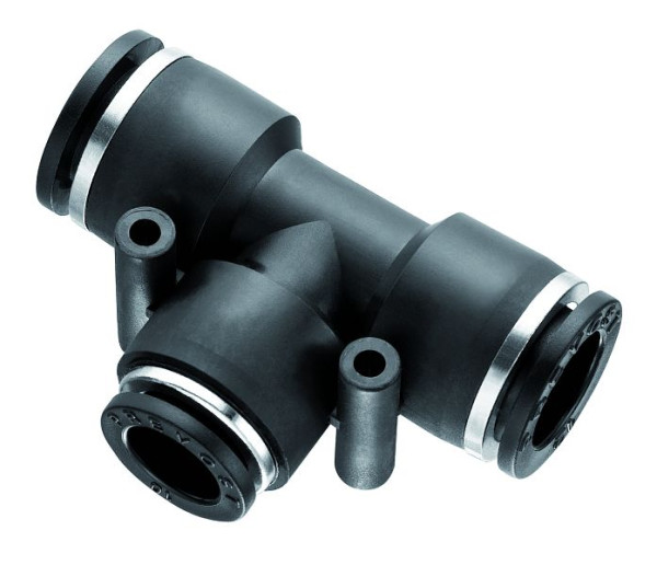 Prevost T-Stück für ungleiche Schläuche - Ø kleiner in der Mitte - RPT IT, für Außen-Ø=16 mm, für Außen-Ø=12 mm, VE: 5 Stück, RPT IT1612