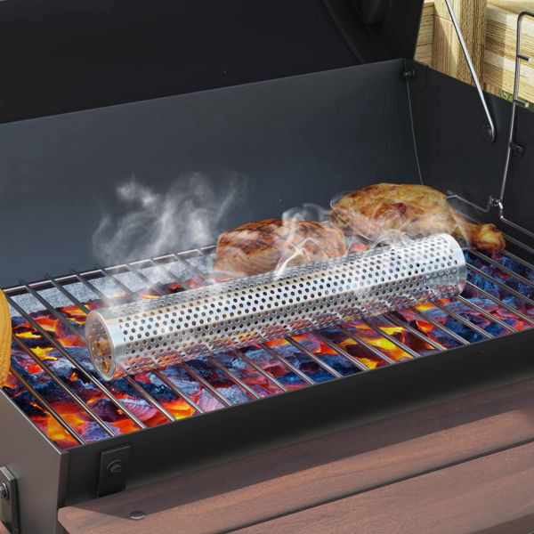 vidaXL Outdoor Grill 103 x 60 x 113 cm Stahl Schwarz, 3443025