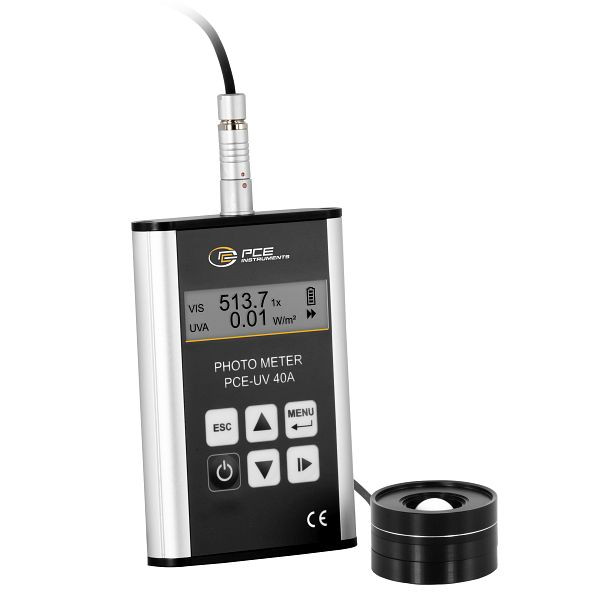 PCE Instruments UVA-Messgerät, Einheiten lx, PCE-UV 40A