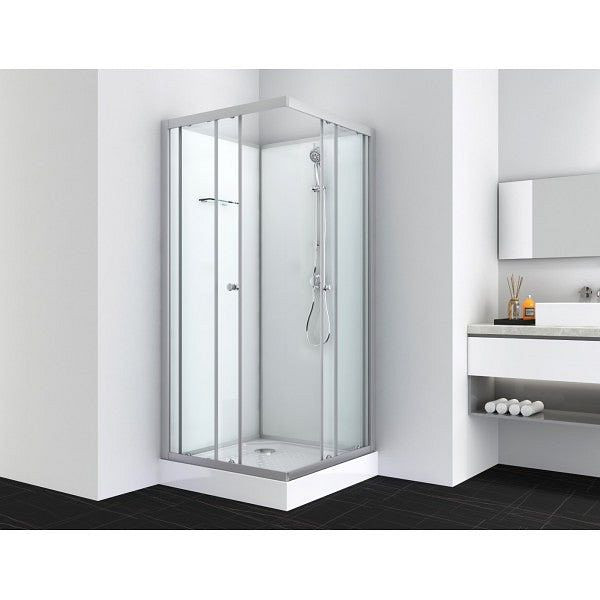 Sanotechnik Komplettduschkabine FORTE 2 90x90x203cm (Bausatz), PS15