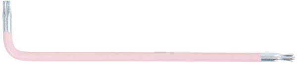 KS Tools Kugelkopf-Torx-Winkelstiftschlüssel, XL, T10, Pink, 151.4271