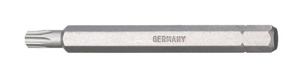 STAHLWILLE Bit-Schraubendrehereinsatz Nr.1427 Größe T 25 Außen-6kant C 6,3 Länge 65 mm, 08131025