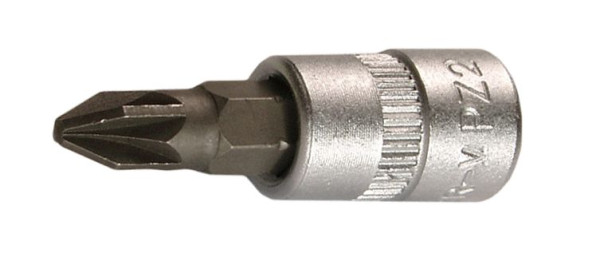 SW-Stahl Schraubendreheinsatz, 1/4", Kreuz, PZ2, PE/4-2