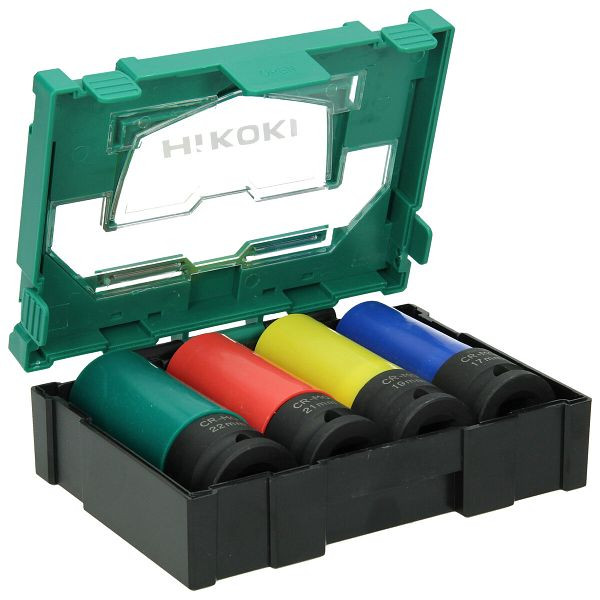 HiKOKI Steckschlüssel KFZ-Set, 4-teilig, Größe 2, 40030039