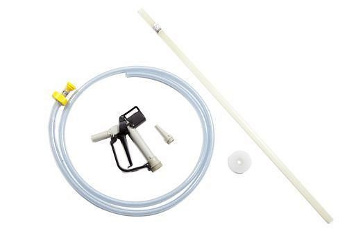 Lutz Zubehörset Fassentleerung für Druckluft-Membranpumpe 1/2" aus PP / TF, 123286